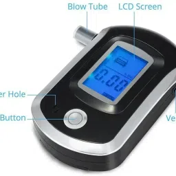 digimetrix Alcohol Tester Machine Digital Professional High Accuracy AT-6000 Breathalyzer Analytical Scale image 4