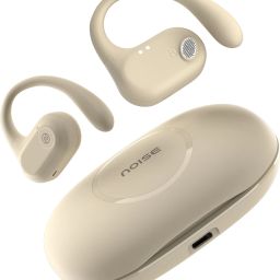 Pure Pods with AirWave technology, 80 Hours Playtime, ENC with Quad Mic Bluetooth Headset-1