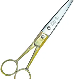 Brass Barber Hair Cutting Scissors ,Fish Cutting , Art Cutting ,Office Use(7 Inch) Scissors-15