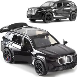 1:36 Scale Alloy Die-Cast Metal SUV Car Toy for Kids ( Open Door & Pull Back )BM-image-88