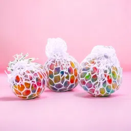 Best Squishy Mesh Ball Combo Set, Stress Relief Hand Fidget Toy [Pack Of: 3] - 6 cm-13