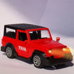 Premium Light & Music Thar Metal Car 1:36 Detail With Openable Doors-23