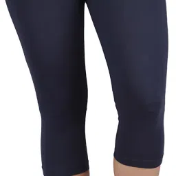 Regular fit capri for women and girls Women Dark Blue Capri-image-88