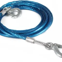Emergency Tow Pull Rope Snatch Strap for Cars (10mm x 4.5m, 5000kgs) 4.5 m Towing Cable-image-72