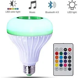 spark world Light Bulb with Bluetooth Speaker and Remort Control Smart Bulb-image-2