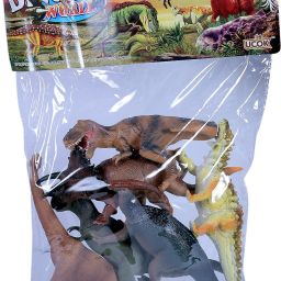 Realistic Dinosaur Figures Playset Rubber Wild Animal Dinosaur Kids Toys -97-10
