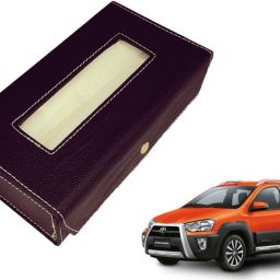 Basic-Black Tissue Box Leatherette-617 Vehicle Tissue Dispenser-picture-33
