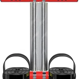 Double Spring Steel Tummy Trimmer For Fat Burning & Weight loss Exercises (RED) Ab Exerciser-7