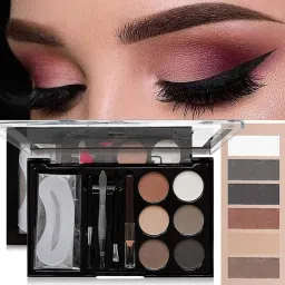 Eyebrow Makeup Palette,13 in1 Eyebrow Define Brows Contour Powder Kit, - 02 1 g-25