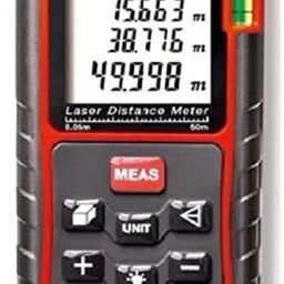ST-LDM50 SToK ST-LDM50 Laser Distance Measuring Meter Portable Device,Area/Pythagoras Calculation,Measurement Memory Recall,Tape 0.05 To 50M(0.16 To 164Ft)St-Ldm50 Non-magnetic Engineer's Precision Level image 2