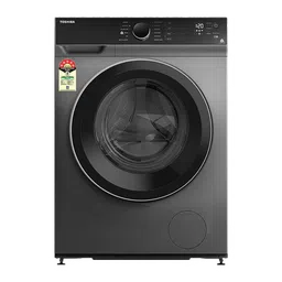 TOSHIBA 8 kg 5 Star Inverter Fully Automatic Front Load Washing Machine (TW-BJ90M4-IND(SK), Cyclone Mix Feature, Silver)-14