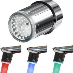 Innovative LED Light Water Faucet, Hydro-Powered Lights, for Families and Kids Faucet Nozzle-14