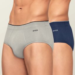 Pack of 2 Underwear Uno Intellisoft Micro Modal Solid Men Brief-8