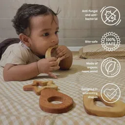 aditya creation Safe & BPA-Free Toys for Newborns & Infants Teether and Feeder image 3