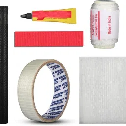Bat Care kit Toe Guard Grip Rubber Adhesive Edges Tape Face Sheet Binding Thread Cricket Guard Combo-image-50
