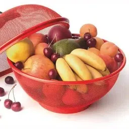 Apple Shape Net Fruits & Vegetables Basket for Kitchen, Fruit Basket Plastic Fruit & Vegetable Basket-image-68