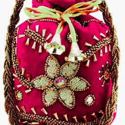 Women Pink Potli-image-34