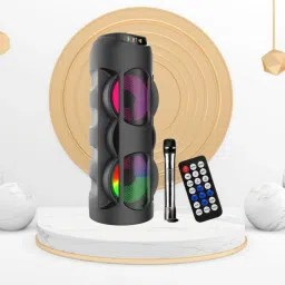 GUGGU Bluetooth Party Speaker with mic Upto 7 Hrs playback With Deep Bass Sound A201 40 W Bluetooth Laptop/Desktop Speaker-image-31