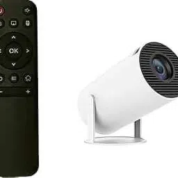SHOPOGENIX LED Smart TV 4K Projector with Fast Wireless Casting (1200 lm / 2 Speaker / Wireless / Remote Controller) Portable Projector image 4