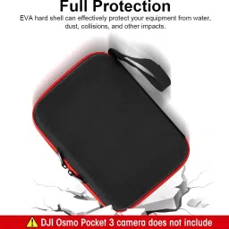 Verilux Carrying Case for DJI OSMO Pocket 3 Camera Storage Bag with Hand StrapCamera Bag image 3