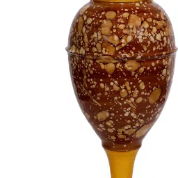 Handcrafted Marble Print Iron Flower Vase for Home & Office Decoration Iron Vase-image-23