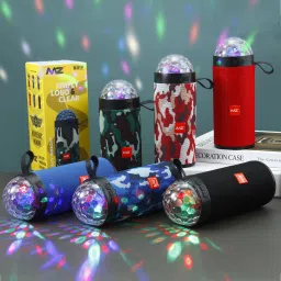 MZ M21VP (PORTABLE BLUETOOTH SPEAKER) Thunder Sound with Inbuilt Disco LED Light 10 W Bluetooth Speaker image 3