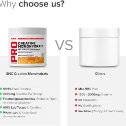 gnc Pro Performance Creatine Monohydrate (100gms) Creatine image 5