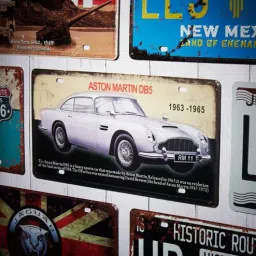 eazywagon Multicolor Metal Aston Martin Db5 Wall sticker-picture-32