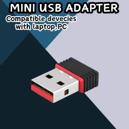 FRONY (Wi-Fi Receiver) with Multi-Device Connectivity For All Pc System and LaptopB179 USB Adapter-image-73