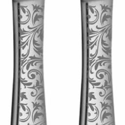 Jasmine with Laser Desert Knife Stainless Steel Cutlery Set-33