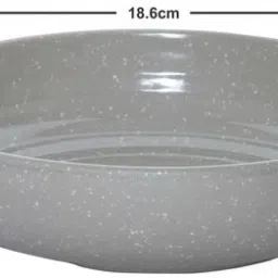 goodhomes Grey Deep Plate Chip & Dip Tray image 3
