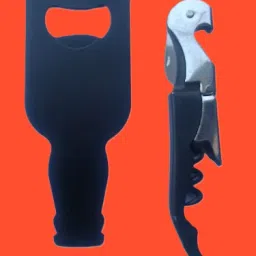 COMBO Stainless Steel Wine Cork Screw AND Bottle Shape Opener A_50 COMBO Stainless Steel Wine Cork Screw AND Bottle Shape Opener B_50 Bottle Opener-image-87