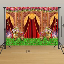 MARRIGE THEAM Curtain Fabric-image-5