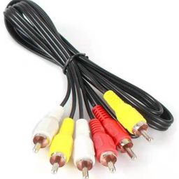 SRIGEETA TV-out Cable 3RCA to 3RCA Audio Video AV Cable for Laptop/DVD/TV/Amplifier-image-89