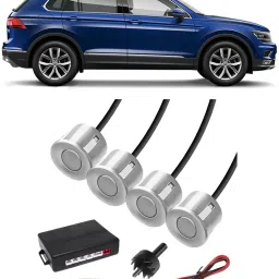 PKNA1882 White Car Reverse Parking Sensor with LED Display 4 Sensor PKNA1882 Parking Sensor-picture-0