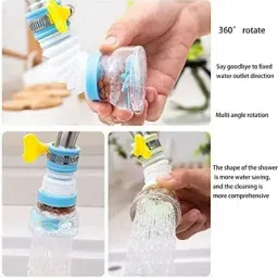 janmesh enterprises 360 Degree Rotating- Water Faucet Aerator Splash-Proof Filter Tap Mount Water Filter image 4