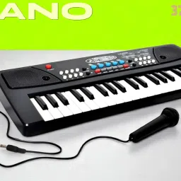 X405 Keys Piano Toy with Microphone, USB Power Cable & Sound Recording Best Birthday Gift for Boys and Girls Musical Instruments Analog Digital Piano-74