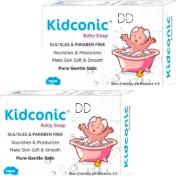 KID-CONIC BABY SOAP PURE GENTLE SAFE FOR BABIES SOFT & SMOOTH SKIN PACK OF 2-image-65