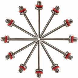 Stainless Steel Inflating Pump Needle Soccer, Air Valve Adaptor -20 Pieces Ball Pump-image-14