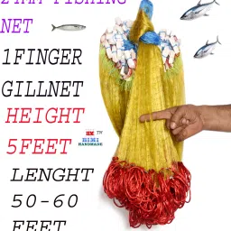 Finger 24 MM Gill Net Fishing Net-12