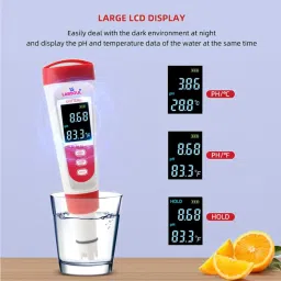 labsoul PH meter for testing the ph level/Digital LCD meter pH Sensors image 4