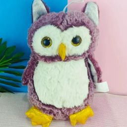Cute Owl Soft Stuffed Plush Bird Toy for Kids Boys & Girls Birthday Gift - 25 cm-image-66