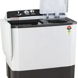 10 kg Semi Automatic Top Load Grey, White-4