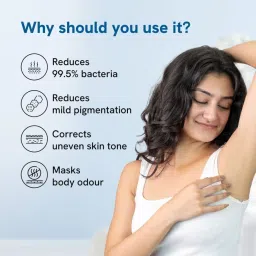 be bodywise 4% AHA BHA Underarm Roll On | Reduces Pigmentation & Odour | Flora Fragrance Deodorant Roll-on-For Women image 2