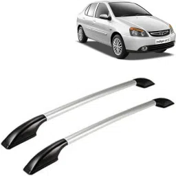Exclusive Car Stylish Drill free Roof Rails Black & Silver For Tata Indigo Cs Car Beading Roll For Bumper, Grill and Garnish Cover, Window-picture-24