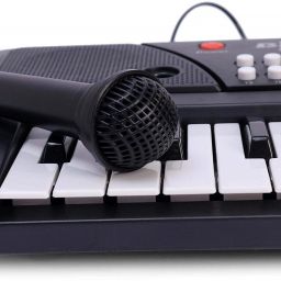 velcon 37 Key piono 37 Keys Piano Keyboard Toy Sound Recording Portable Keyboard with Mic Analog Portable Keyboard image 4