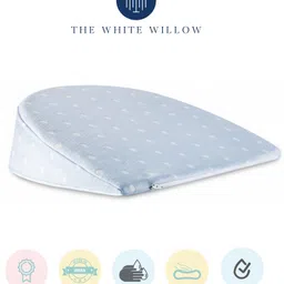 the white willow Multipurpose Pregnancy Wedge Memory Foam Polka Pregnancy Pillow Pack of 1-picture-2
