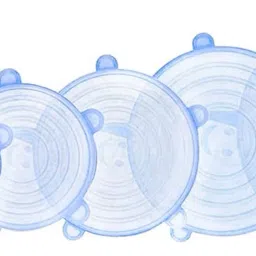Reusable Silicone Stretch Lids for Bowl,Cup,Pot,Pan,Dish, Food Covers, Flexible 8.07 inch, 6.5 inch, 5.71 inch, 4.53 inch, 3.74 inch, 2.56 inch Lid Set, Pack of 1-27