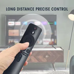 TrustEdge 4A LCD LED Smart TV Remote Control Compatible for Smart TV 4A Mi LED MI XMRM-00A Netflix & Prime Video Hot Keys, Mi Android Box 4K HDR Mi Box Remote Controller image 4