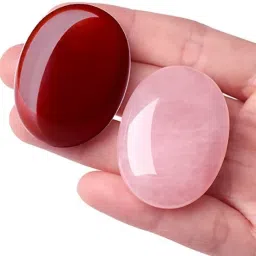 Quartz Carnelian Healing Crystal Palm Stone Crystal Natural Reiki Polished Asymmetrical Crystal Pebbles-picture-21